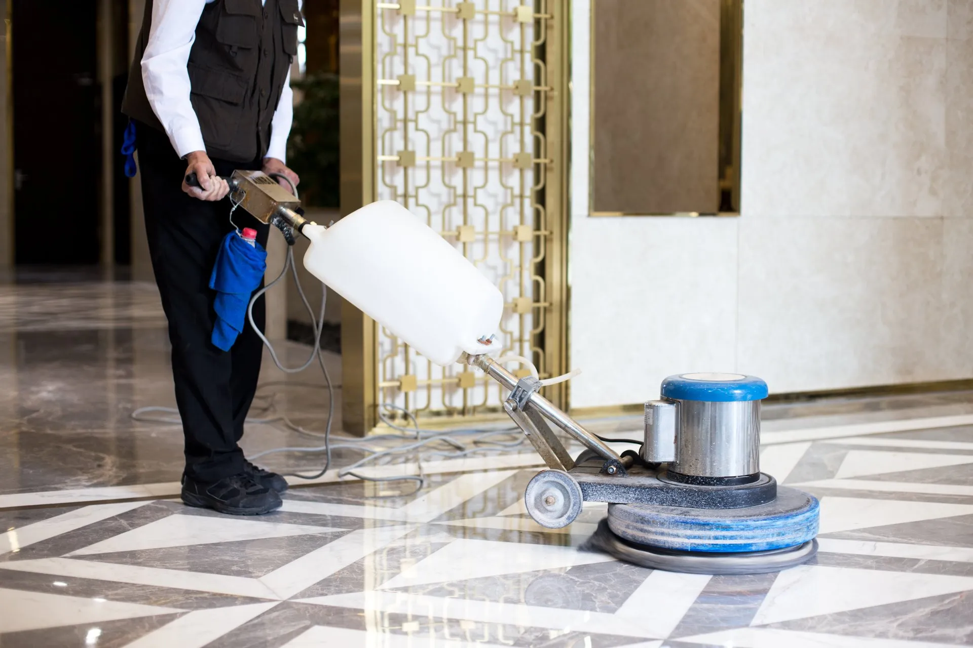 professional tile cleanup