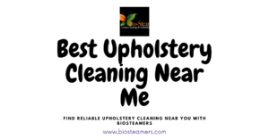 Upholstery Cleaning Near Me