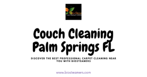 Best Couch Cleaning in Palm Springs, FL | BioSteamers